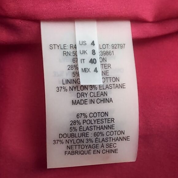 Elie Tahari Coral Empire Waist v Neck Dress Small - Picture 8 of 16